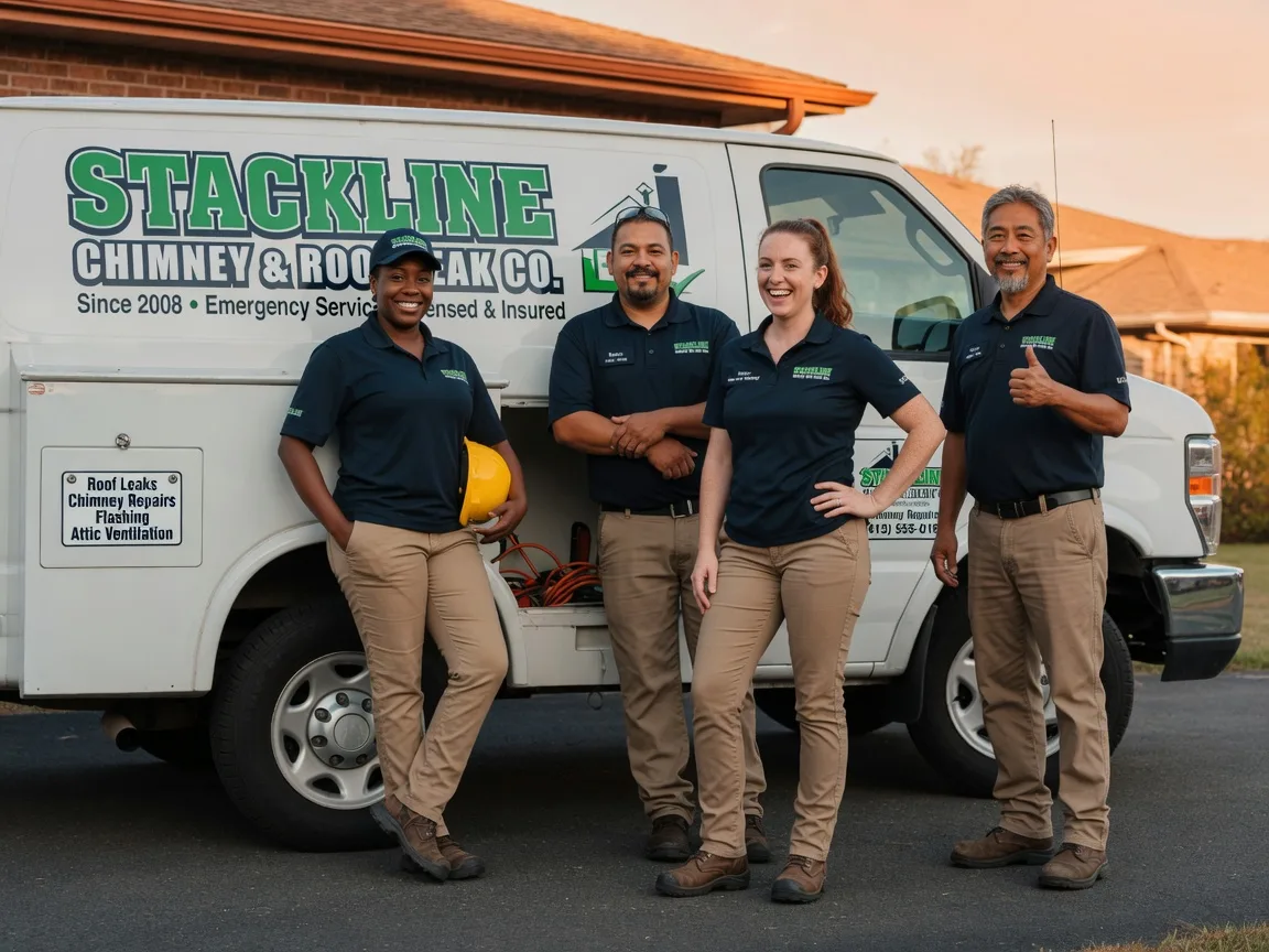Chimney flashing repair company in Gridley, CA
